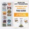 Father's Day Bundle Iron on DTF Transfer Bundle 3 - 13 Best Seller Ready To Press T-shirt Designs